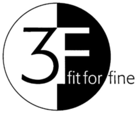 3F fit for fine Logo (DPMA, 04/25/2001)