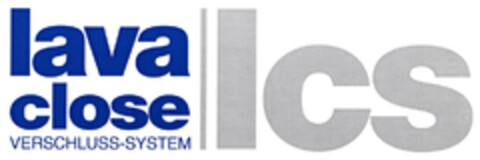 Ics - lava close VERSCHLUSS-SYSTEM Logo (DPMA, 02.04.2008)