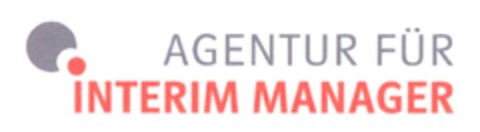 AGENTUR FÜR INTERIM MANAGER Logo (DPMA, 17.12.2008)