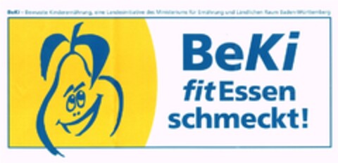 BeKi fit Essen schmeckt! Logo (DPMA, 18.09.2009)