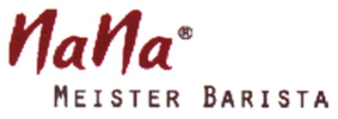 NaNa MEISTER BARISTA Logo (DPMA, 03/30/2011)