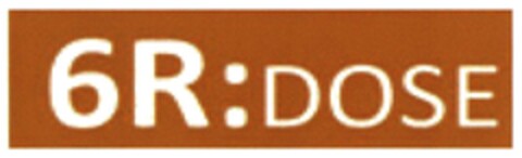 6R:DOSE Logo (DPMA, 06/04/2016)