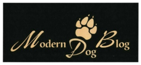 Modern Dog Blog Logo (DPMA, 11.11.2016)