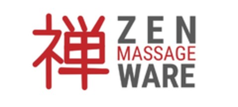 ZEN MASSAGE WARE Logo (DPMA, 01.08.2018)