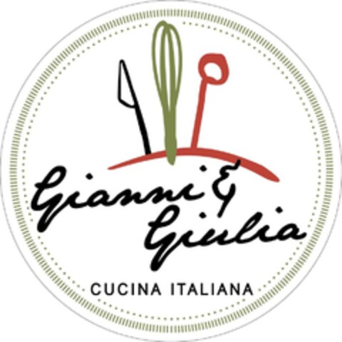 Gianni & Giulia CUCINA ITALIANA Logo (DPMA, 02.05.2018)