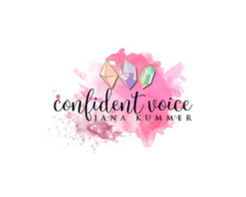 confident voice JANA KUMMER Logo (DPMA, 06.08.2019)