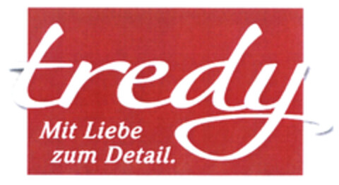 tredy Mit Liebe zum Detail. Logo (DPMA, 03.02.2022)