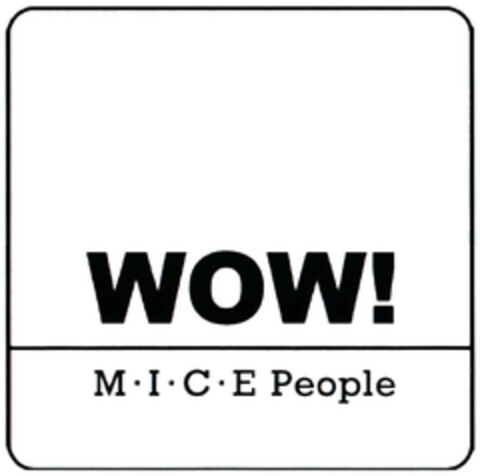 WOW! M·I·C·E People Logo (DPMA, 25.04.2022)