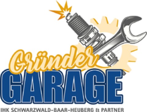 Gründer GARAGE IHK SCHWARZWALD-BAAR-HEUBERG & PARTNER Logo (DPMA, 24.06.2025)