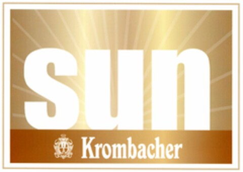 Krombacher sun Logo (DPMA, 21.10.2003)