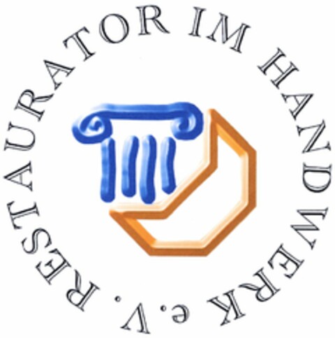 RESTAURATOR IM HANDWERK e.V. Logo (DPMA, 02.01.2004)