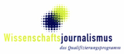 Wissenschaftsjournalismus das Qualifizierungsprogramm Logo (DPMA, 19.04.2004)