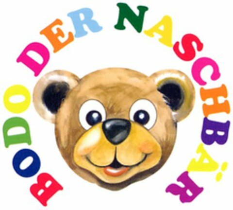 BODO DER NASCHBÄR Logo (DPMA, 28.05.2004)