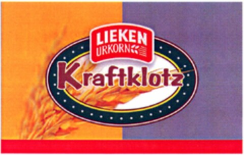 LIEKEN URKORN Kraftklotz Logo (DPMA, 25.11.2004)