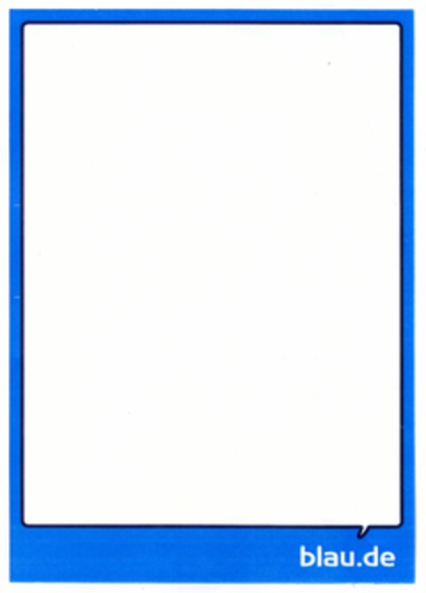 blau.de Logo (DPMA, 13.10.2005)