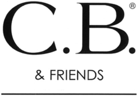 C.B. & FRIENDS Logo (DPMA, 18.05.2006)