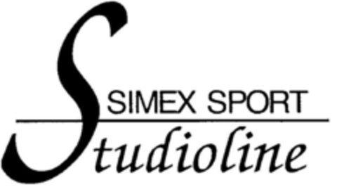 SIMEX SPORT Studioline Logo (DPMA, 08/26/1996)