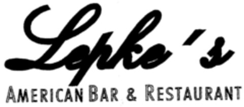 Lepke's AMERICAN BAR & RESTAURANT Logo (DPMA, 02/27/1997)