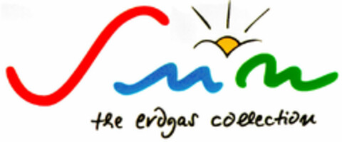 Sun the erdgas collection Logo (DPMA, 27.11.1997)