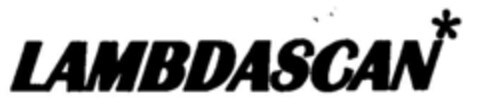 LAMBDASCAN Logo (DPMA, 13.02.1998)