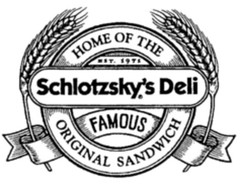 Schlotzsky's Deli Logo (DPMA, 19.05.1998)