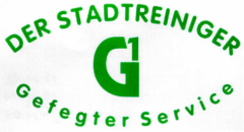 DER STADTREINIGER G1 Gefegter Service Logo (DPMA, 01/25/1999)