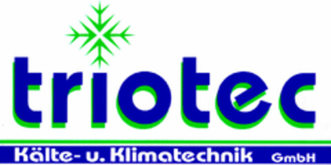 triotec Kälte- u. Klimatechnik GmbH Logo (DPMA, 19.04.1999)