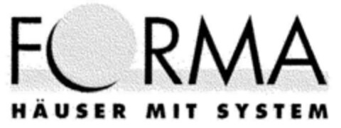 FORMA HÄUSER MIT SYSTEM Logo (DPMA, 27.05.1999)