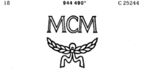 MCM Logo (DPMA, 22.01.1976)