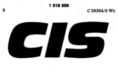 CIS Logo (DPMA, 08.05.1980)