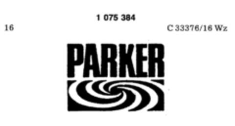 PARKER Logo (DPMA, 10.08.1984)