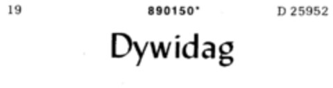 Dywidag Logo (DPMA, 04.09.1971)