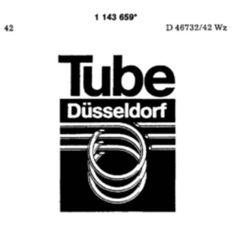 Tube Düsseldorf Logo (DPMA, 03.07.1989)