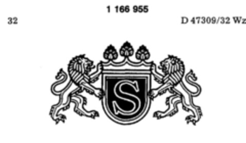 S Logo (DPMA, 17.11.1989)