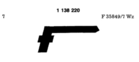 F Logo (DPMA, 24.11.1987)