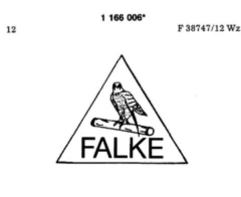 FALKE Logo (DPMA, 04.07.1990)