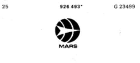 MARS Logo (DPMA, 09.11.1974)