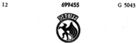 GREIFF Logo (DPMA, 10.01.1955)