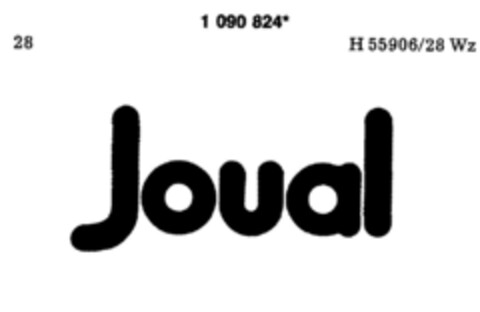 Joual Logo (DPMA, 04.04.1986)
