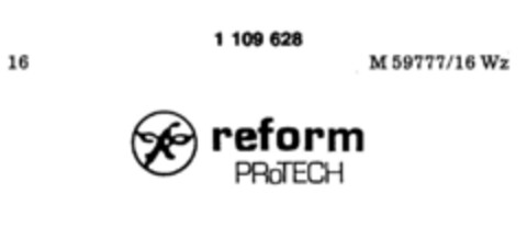 reform PRoTECH Logo (DPMA, 09.12.1986)