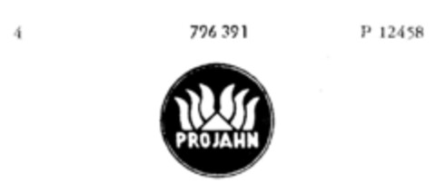 PROJAHN Logo (DPMA, 24.05.1963)