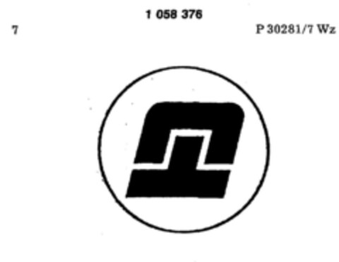 1058376 Logo (DPMA, 05.05.1983)