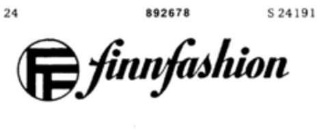 finnfashion Logo (DPMA, 29.01.1971)