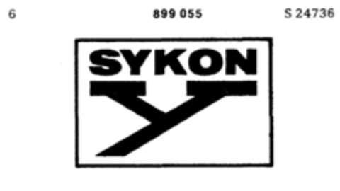 SYKON Y Logo (DPMA, 08/24/1971)