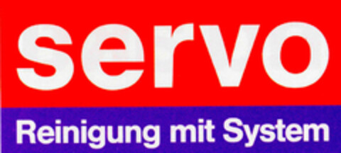 servo Reinigung mit System Logo (DPMA, 20.09.1991)