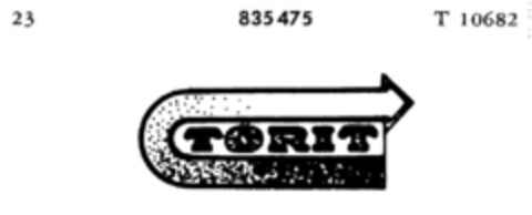 TORIT Logo (DPMA, 14.08.1965)