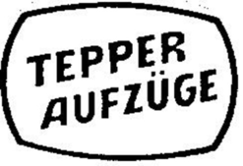 TEPPER AUFZÜGE Logo (DPMA, 04/05/1978)