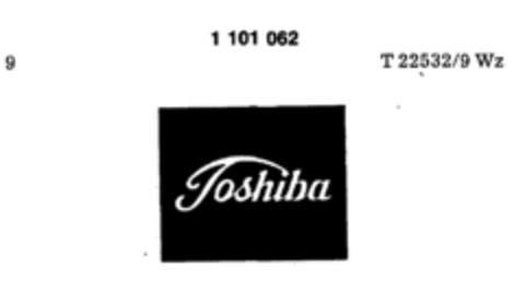 Toshiba Logo (DPMA, 29.04.1983)