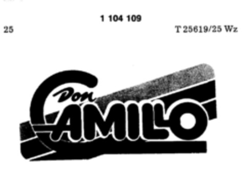 Don CAMILLO Logo (DPMA, 18.06.1986)