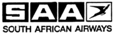 SAA SOUTH AFRICAN AIRWAYS Logo (DPMA, 14.05.1991)